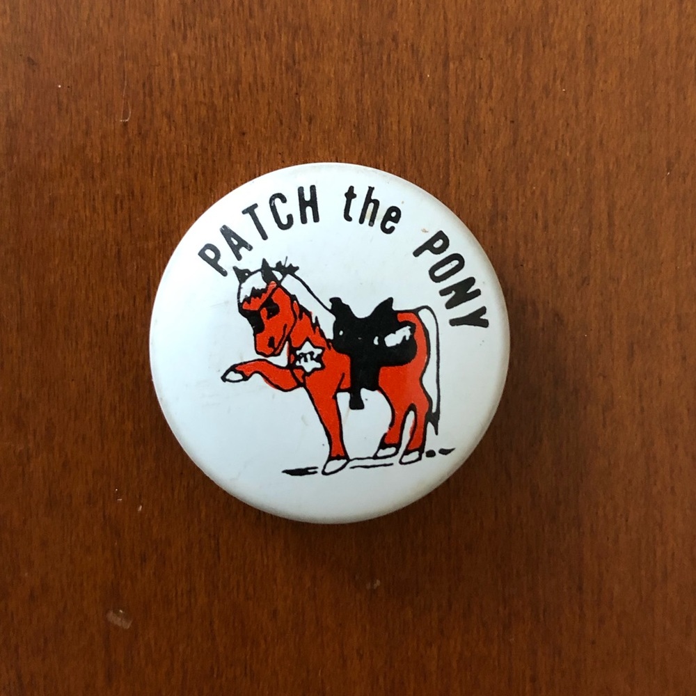 Patch the Pony Pin/Button